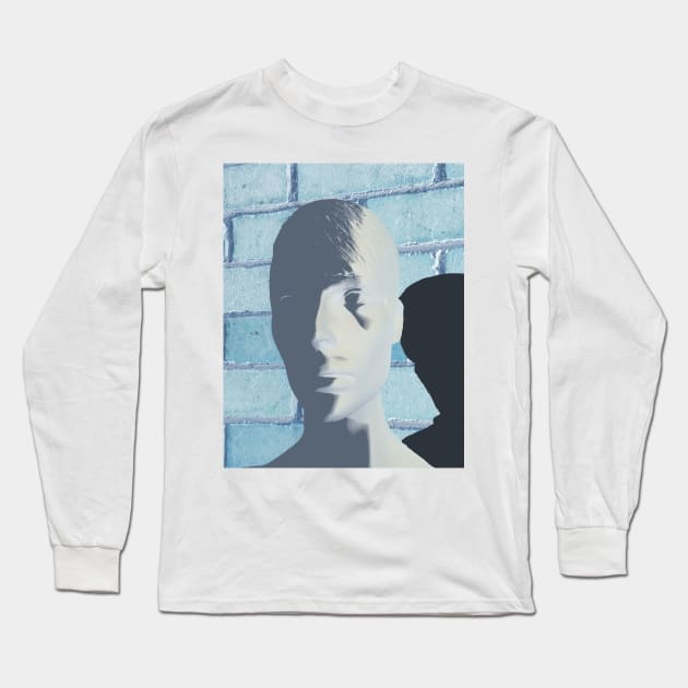 Androgynous Long Sleeve T-Shirt by TonyBroadbent